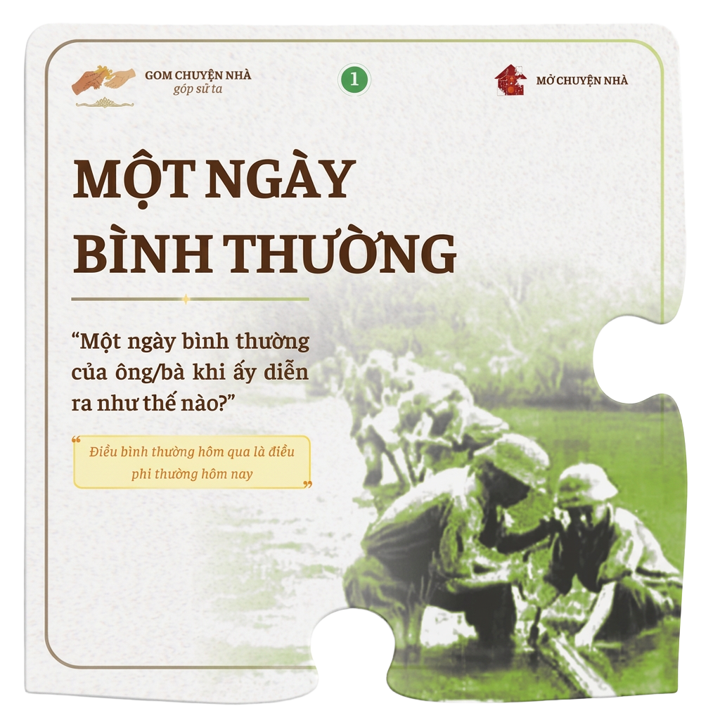 Thẻ 01 — MỘT NGÀY BÌNH THƯỜNG